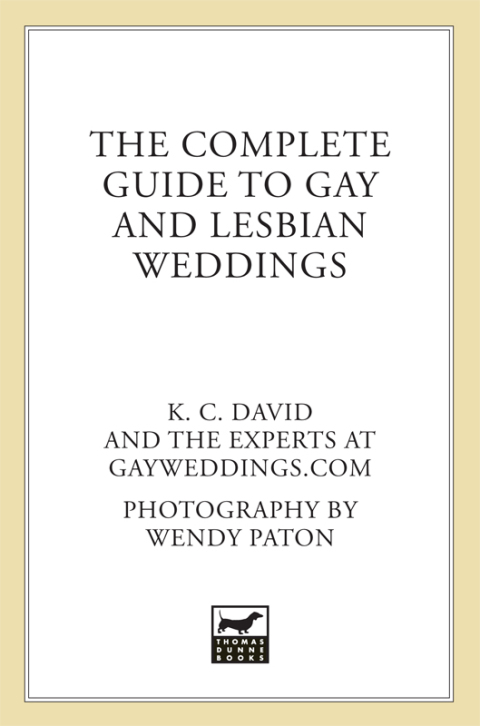 Cover image for book The Complete Guide to Gay and Lesbian Weddings