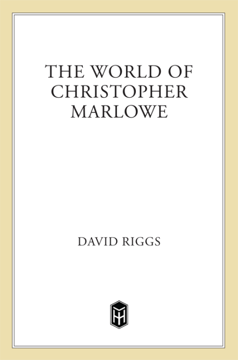 Cover image for book The World of Christopher Marlowe