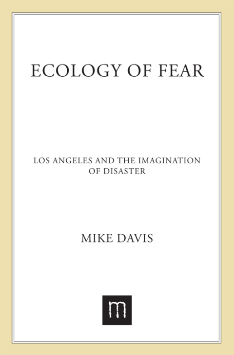 Cover image for book Ecology of Fear