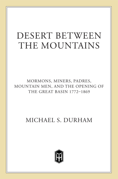 Cover image for book Desert Between the Mountains