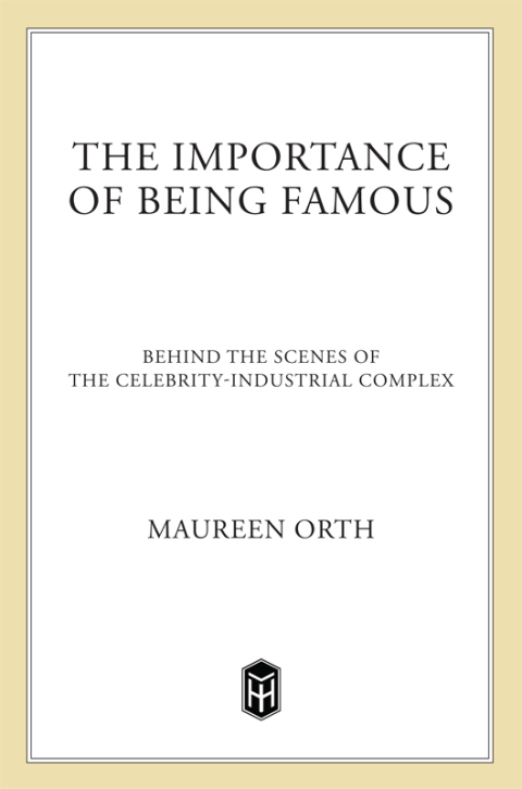 Cover image for book The Importance of Being Famous