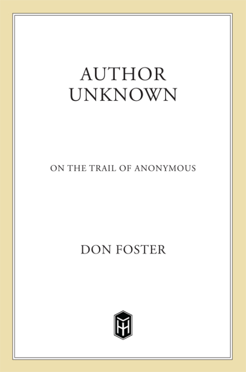 Cover image for book Author Unknown