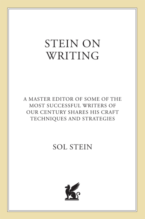 Cover image for book Stein On Writing