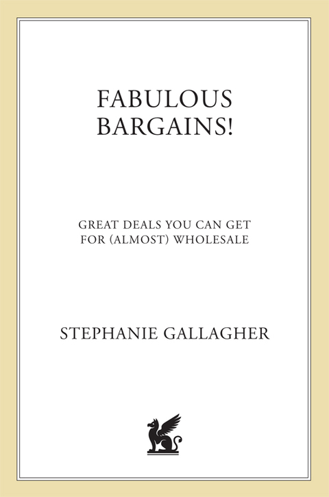 Cover image for book Fabulous Bargains