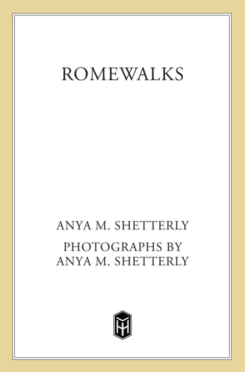 Cover image for book Romewalks