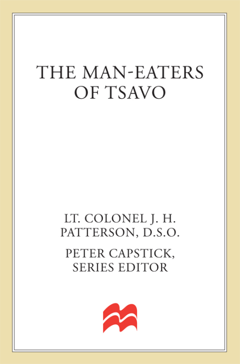 Cover image for book The Man-Eaters of Tsavo