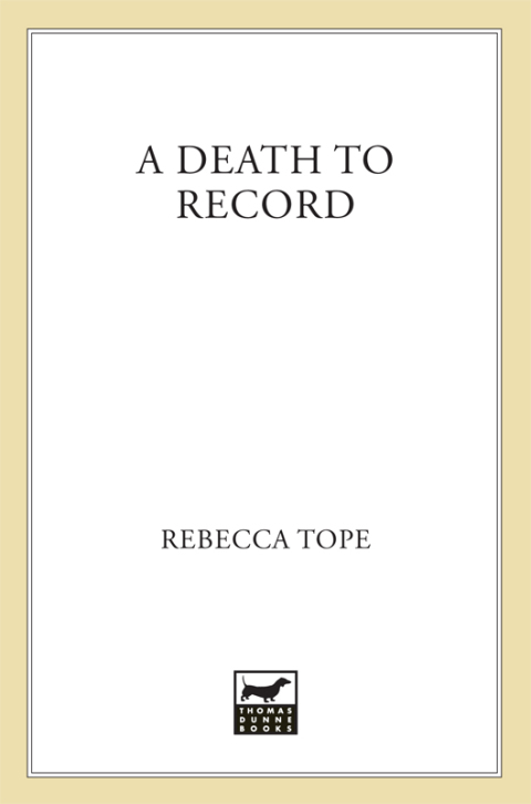 Cover image for book A Death to Record