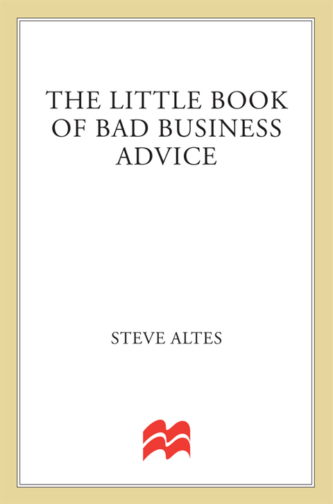Cover image for book The Little Book of Bad Business Advice