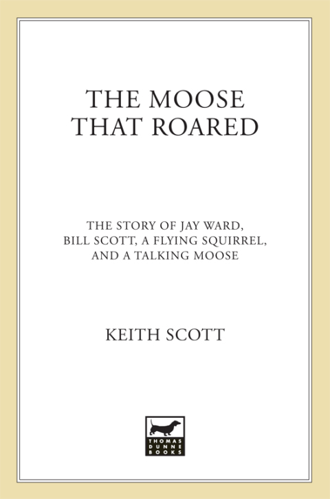 Cover image for book The Moose That Roared