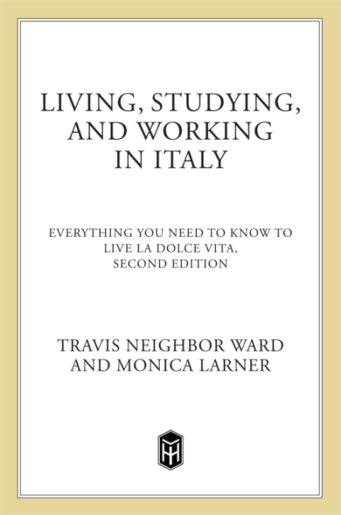 Cover image for book Living, Studying, and Working in Italy