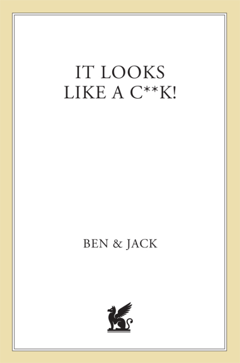 Cover image for book It Looks Like a C**k!