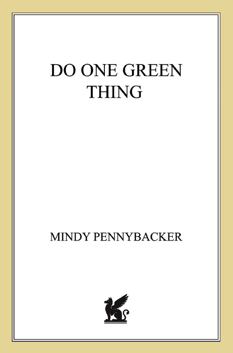 Cover image for book Do One Green Thing