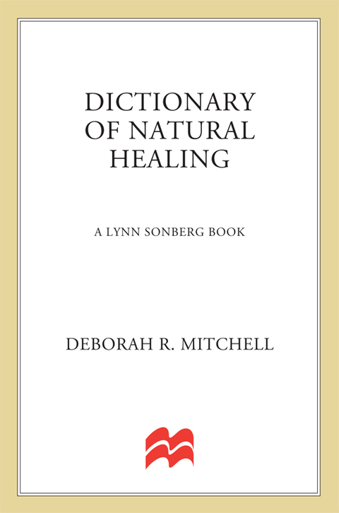 Cover image for book Dictionary of Natural Healing