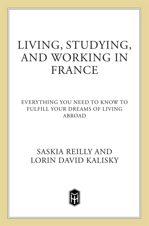 Cover image for book Living, Studying, and Working in France