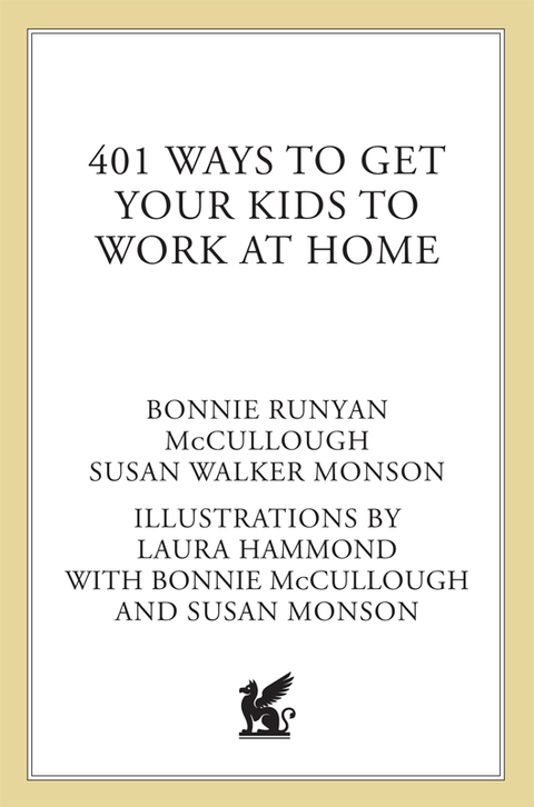 Cover image for book 401 Ways to Get Your Kids to Work at Home