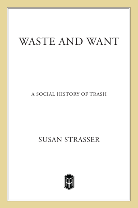 Cover image for book Waste and Want
