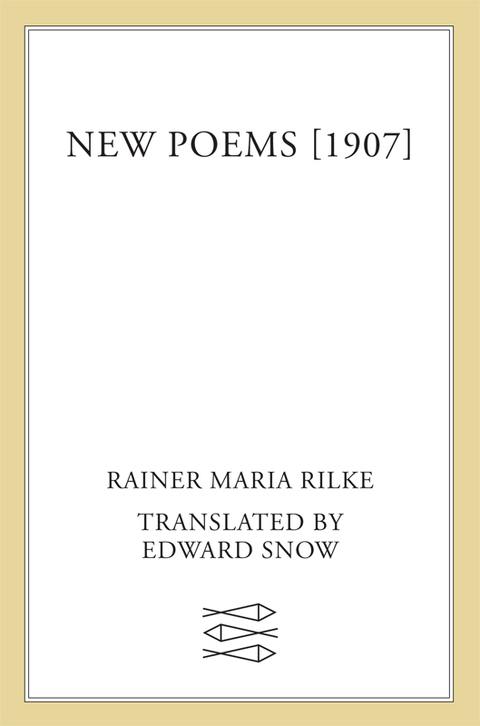 Cover image for book New Poems, 1907