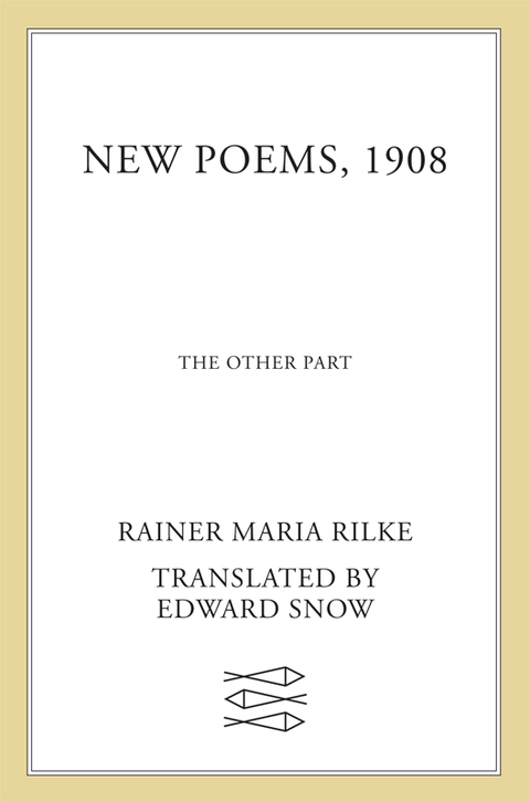 Cover image for book New Poems, 1908