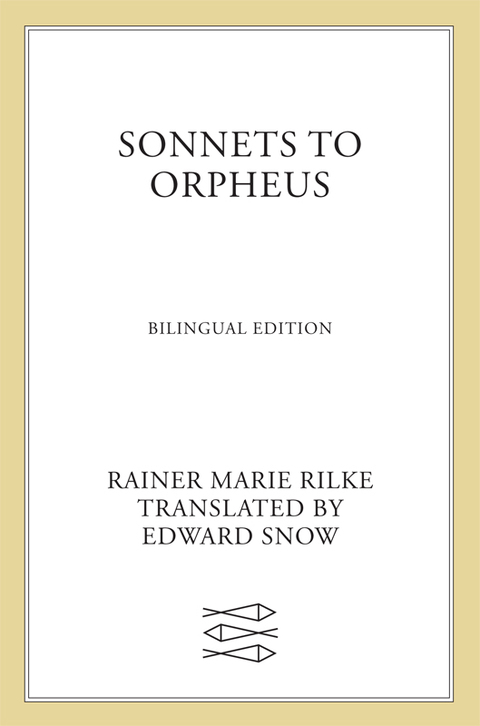 Cover image for book Sonnets to Orpheus