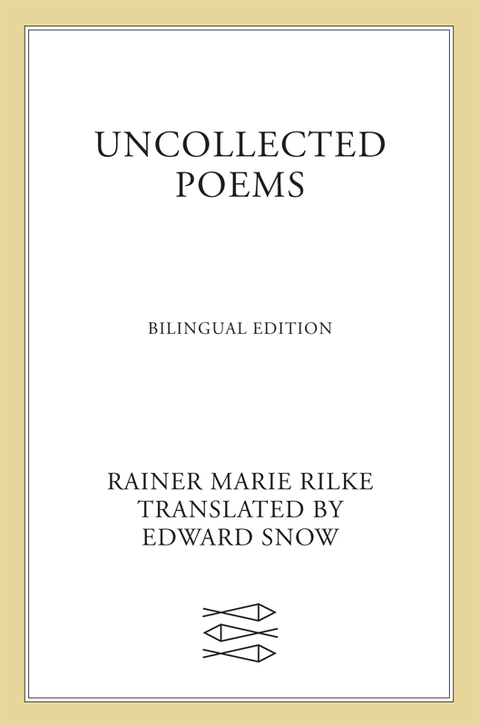 Cover image for book Uncollected Poems