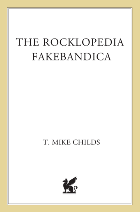 Cover image for book The Rocklopedia Fakebandica