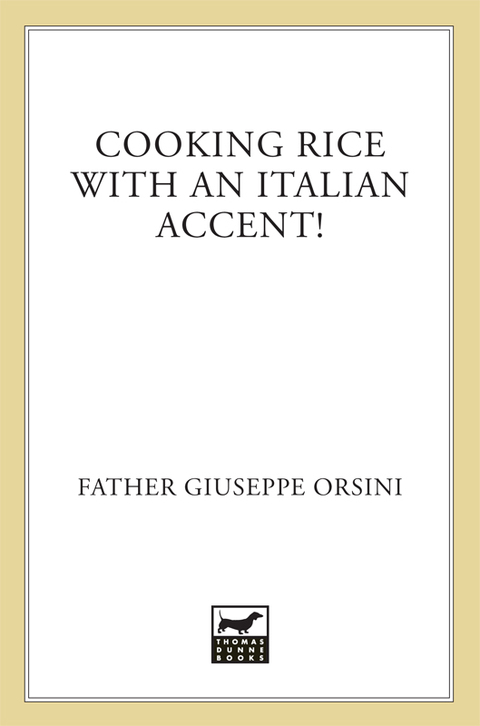 Cover image for book Cooking Rice with an Italian Accent!