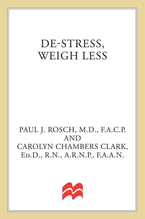 Cover image for book De-Stress, Weigh Less