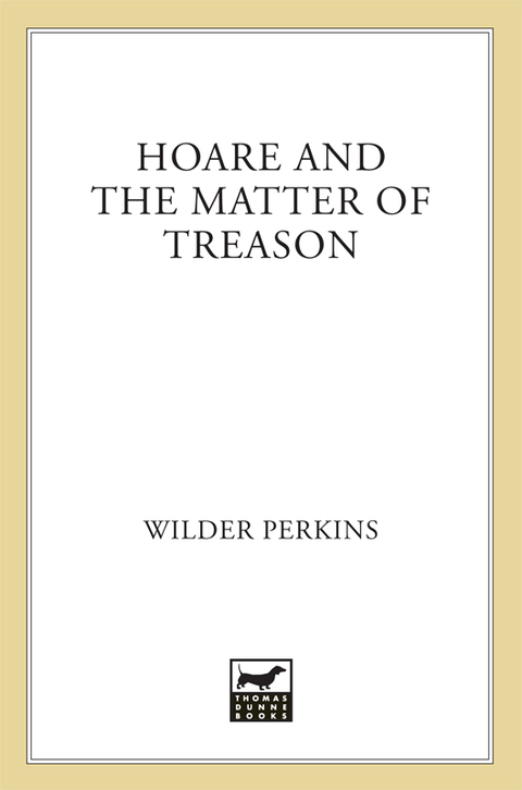 Cover image for book Hoare and the Matter of Treason