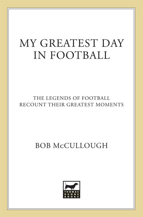 Cover image for book My Greatest Day in Football