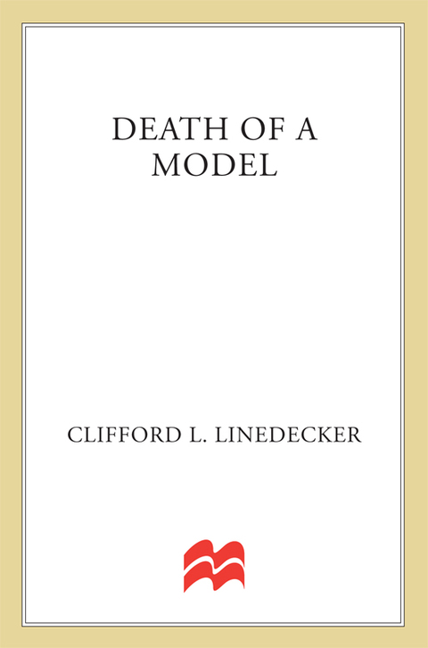 Cover image for book Death of a Model