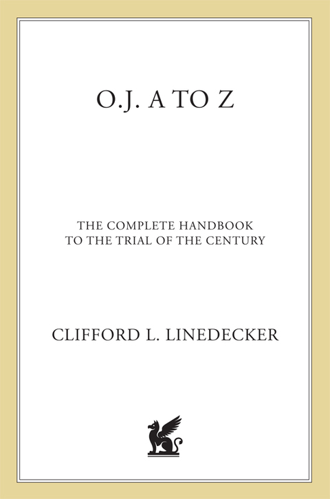 Cover image for book OJ A to Z