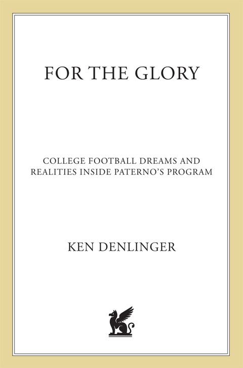 Cover image for book For the Glory