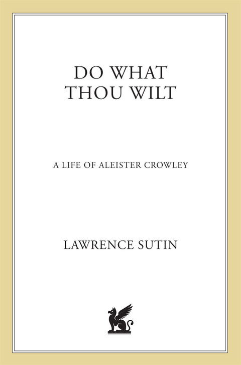 Cover image for book Do What Thou Wilt