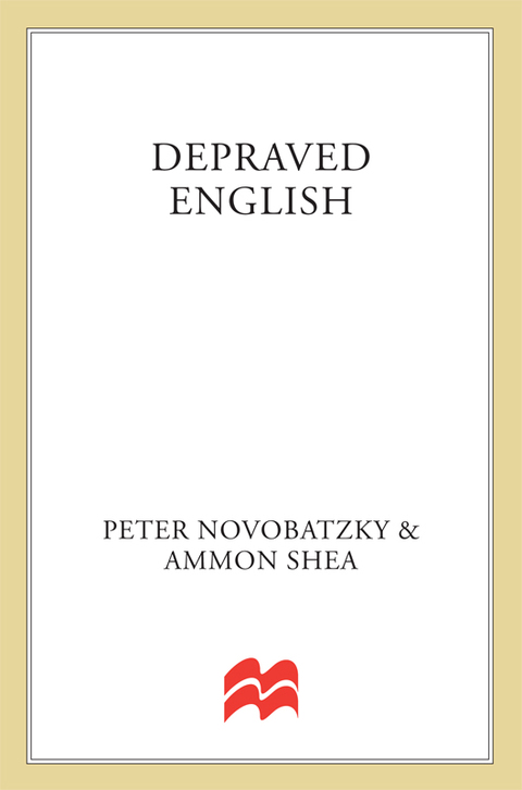 Cover image for book Depraved English