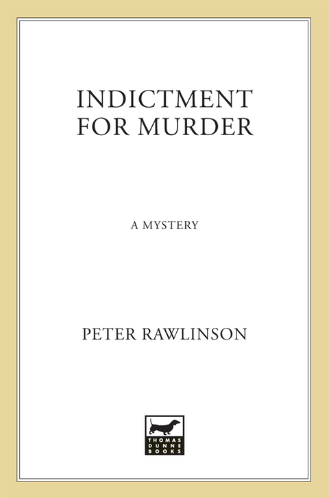 Cover image for book Indictment for Murder