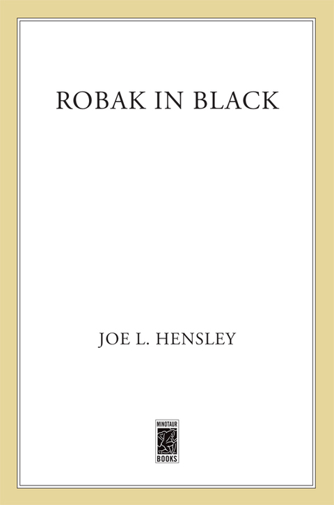 Cover image for book Robak in Black