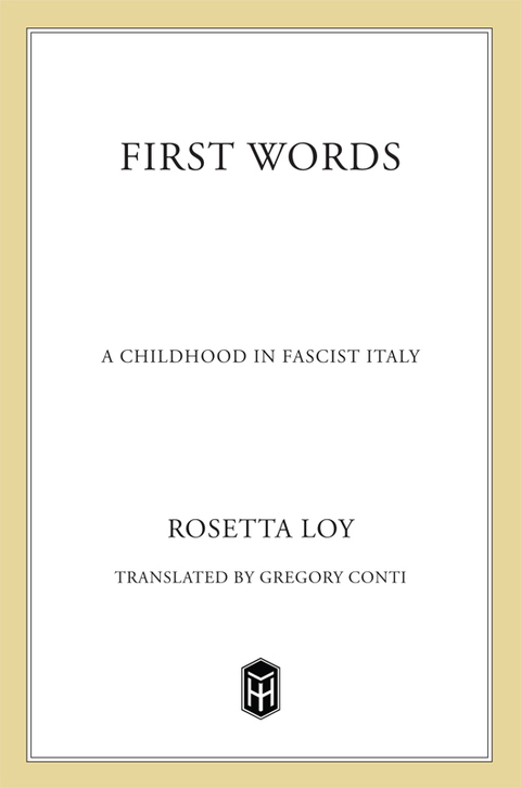 Cover image for book First Words