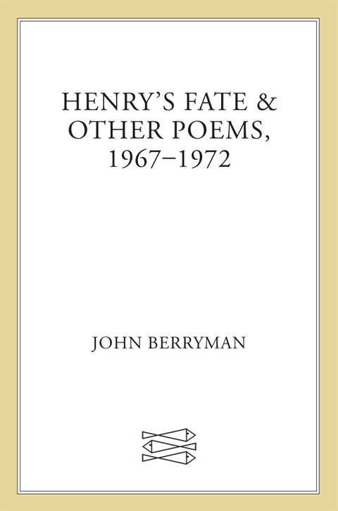 Cover image for book Henry's Fate