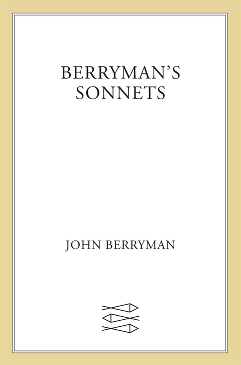 Cover image for book Berryman's Sonnets