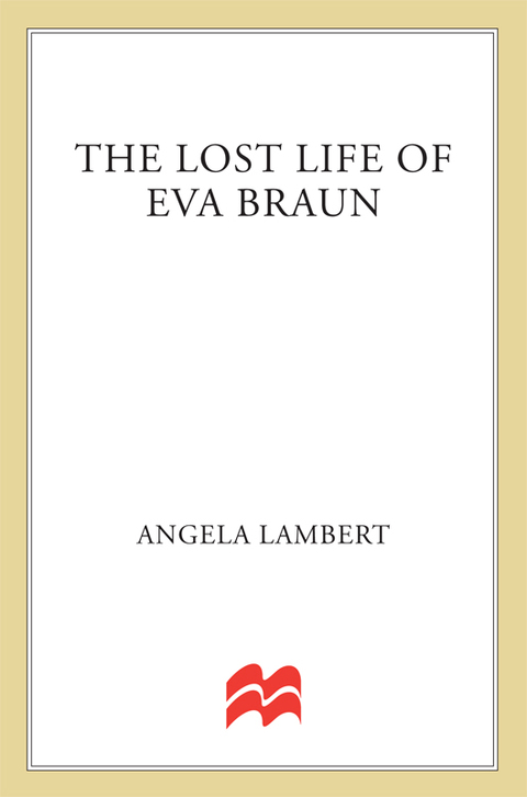 Cover image for book The Lost Life of Eva Braun