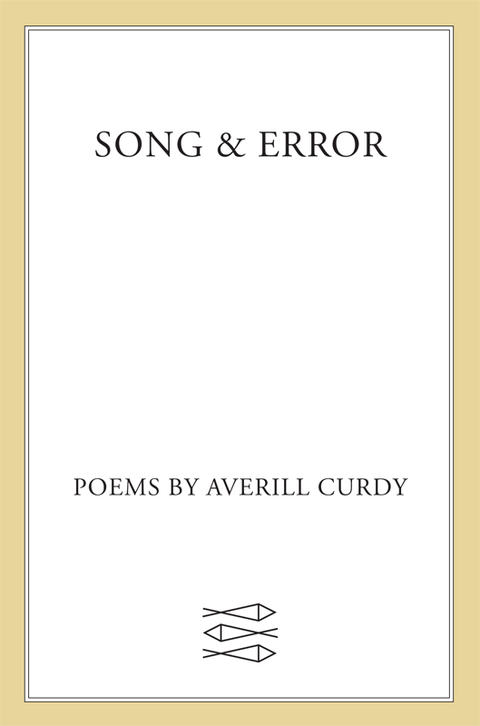 Cover image for book Song & Error