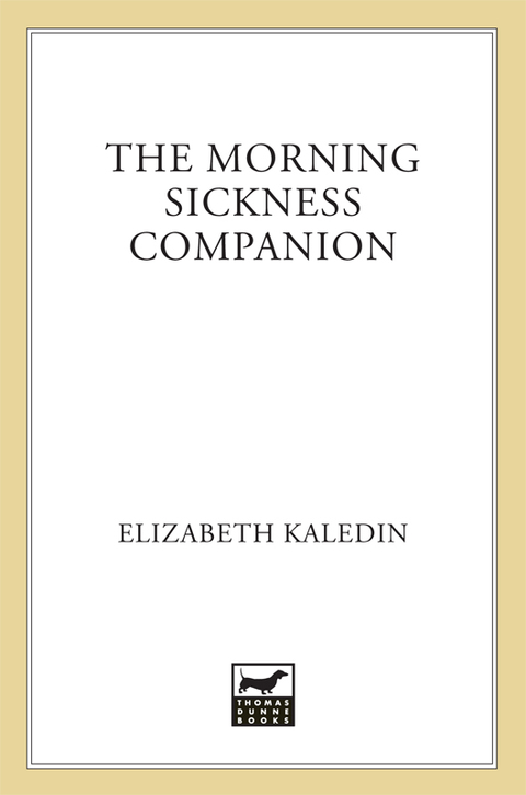Cover image for book The Morning Sickness Companion