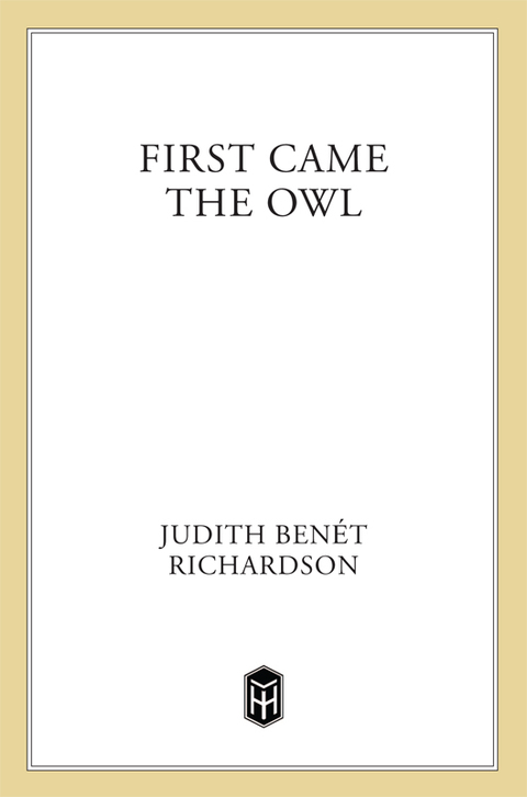 Cover image for book First Came the Owl