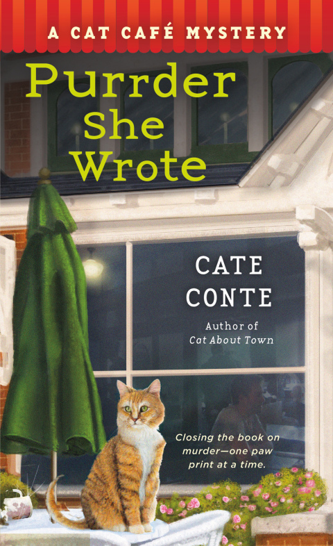 Cover image for book Purrder She Wrote