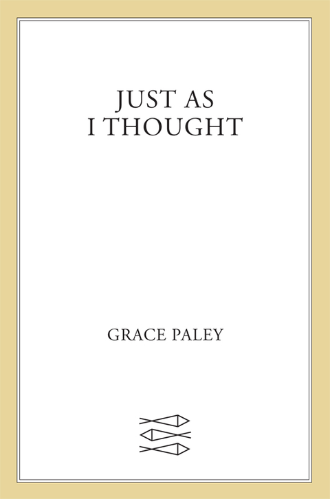 Cover image for book Just As I Thought