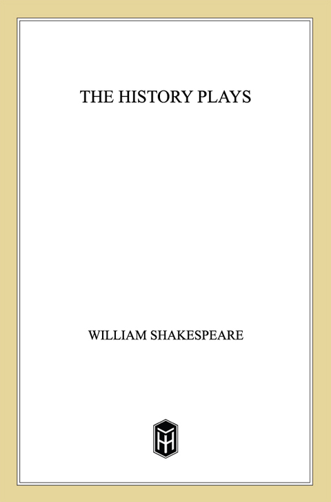 Cover image for book The History Plays