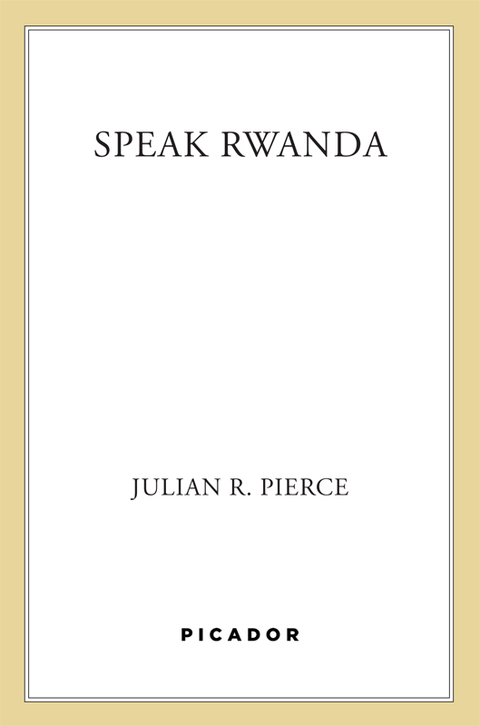 Cover image for book Speak Rwanda