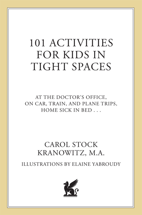 Cover image for book 101 Activities for Kids in Tight Spaces