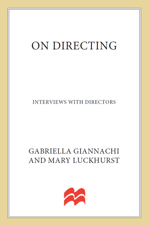 Cover image for book On Directing