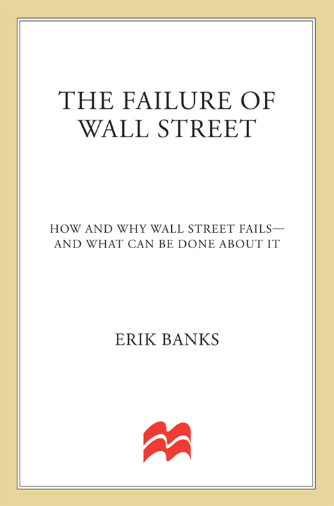 Cover image for book The Failure of Wall Street